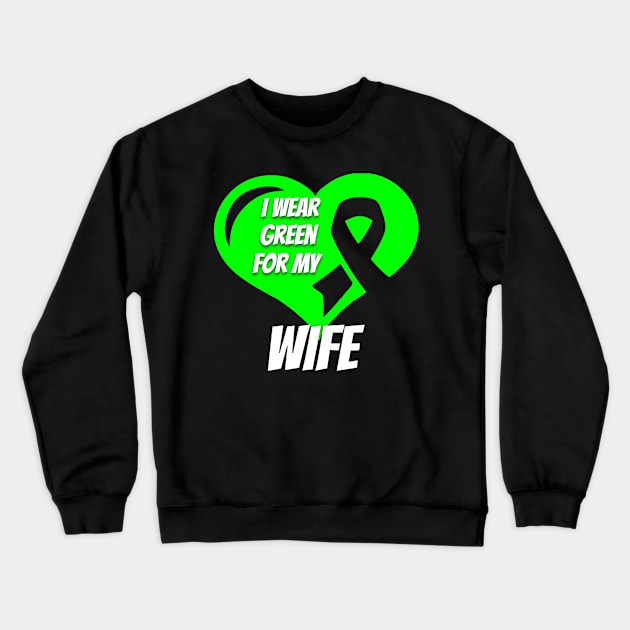 Mental Health Wife Husband Crewneck Sweatshirt by mikevdv2001